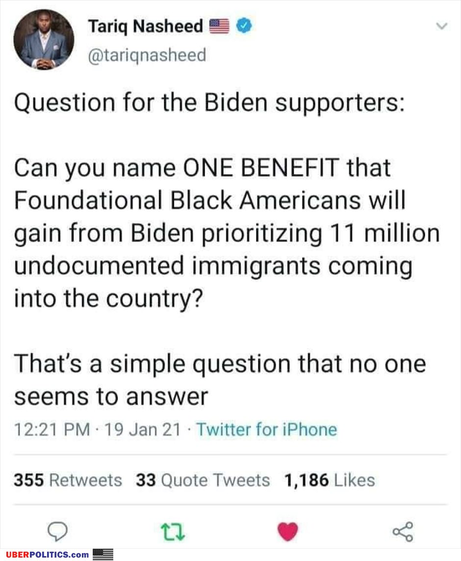 Question For Biden Supporters