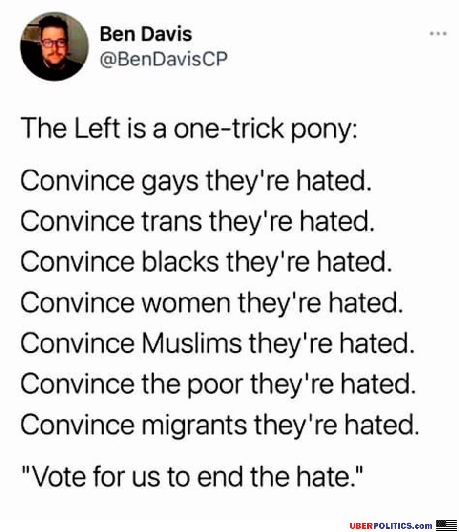 The Left Is A One Trick Pony