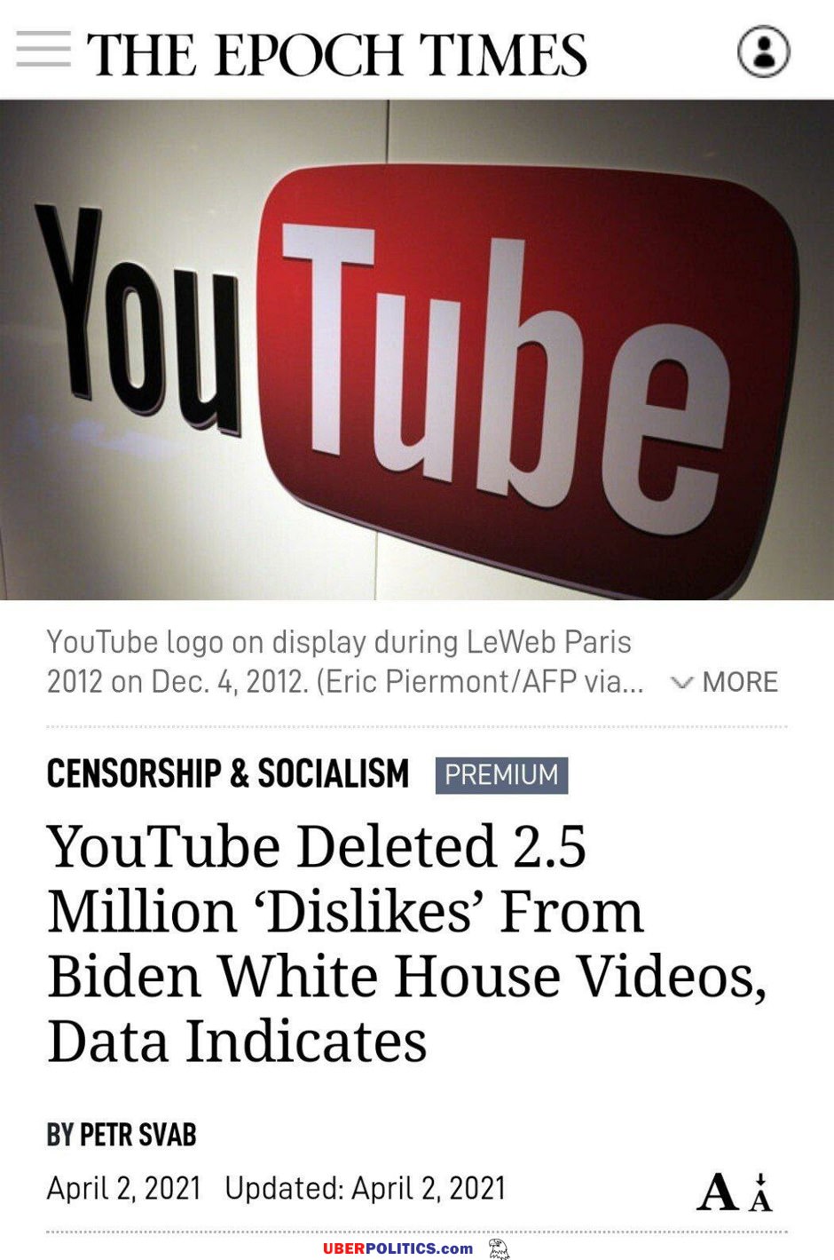 Youtube Is Fake News