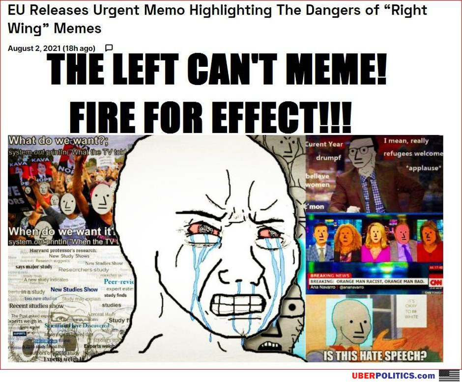 The Left Cannot Meme