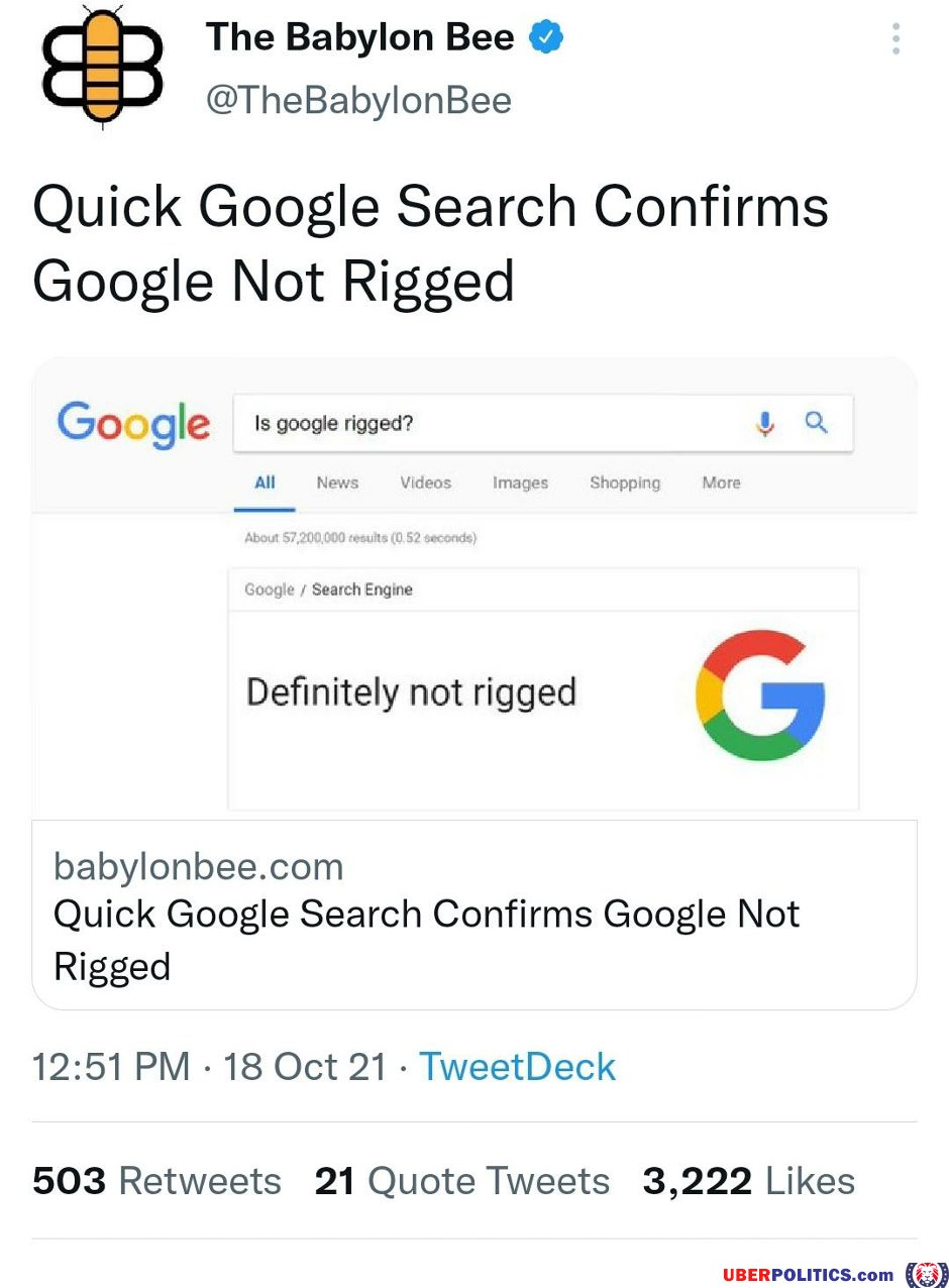 Not Rigged