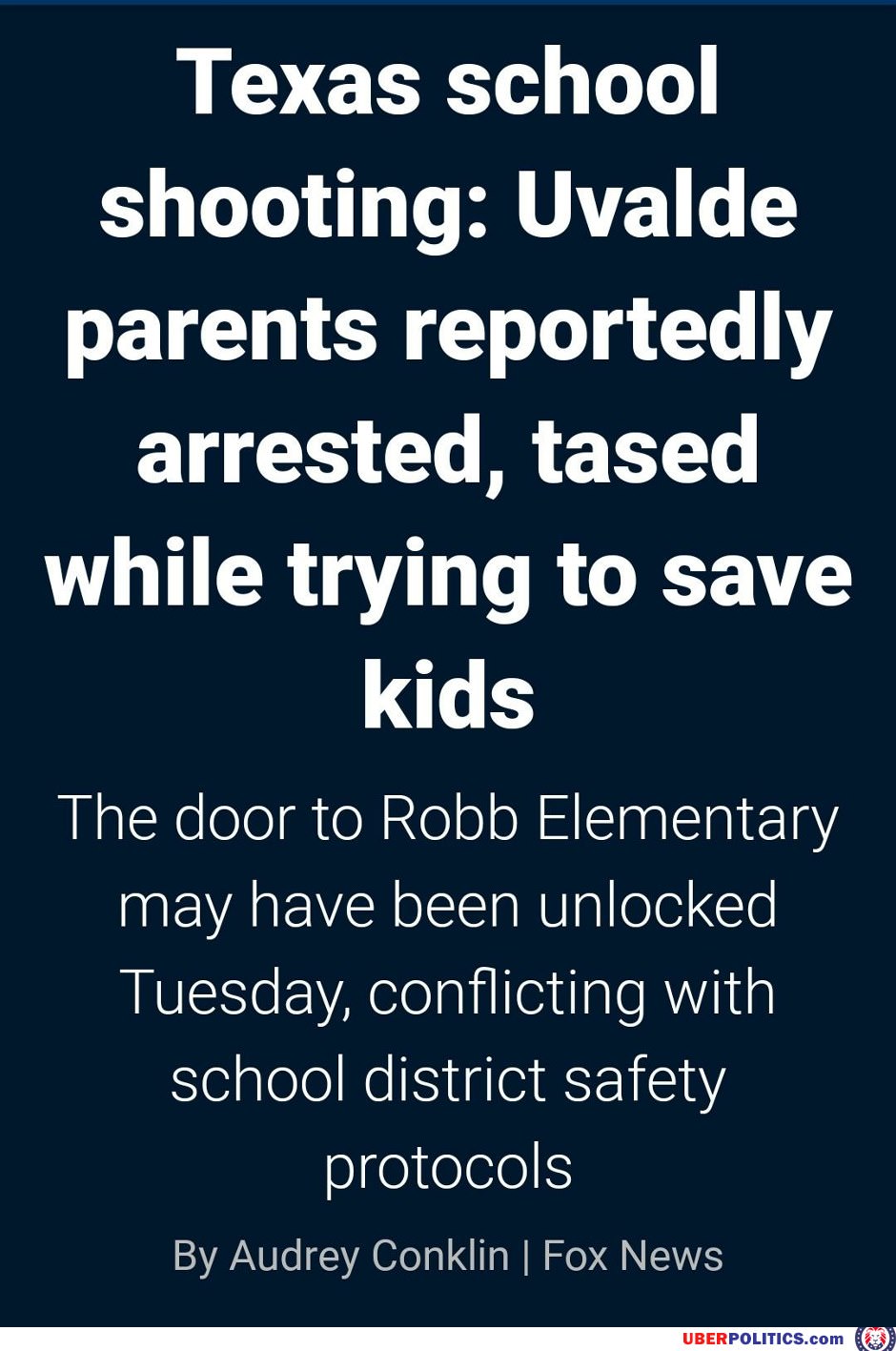 No Saving Kids