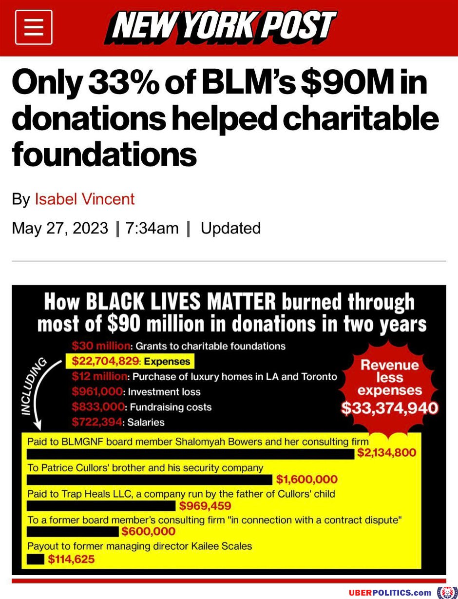 BLM scammers