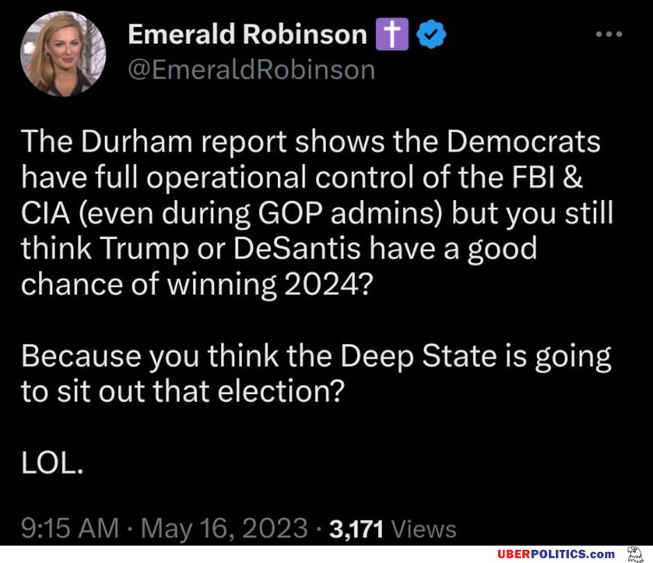 The Deep State Gonna Deep State