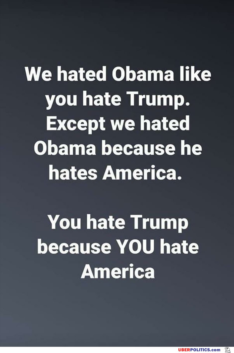The Hate For Trump