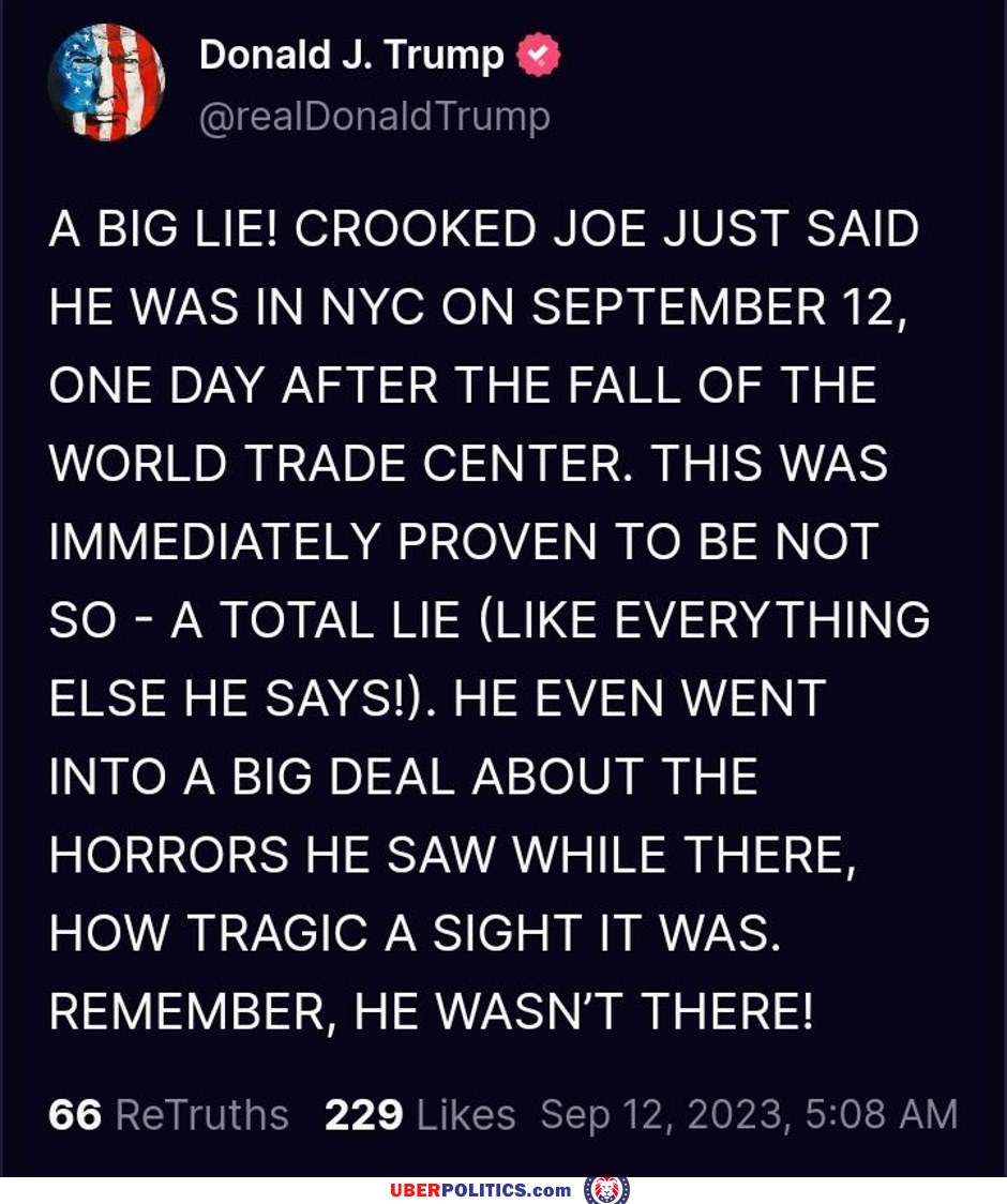 Joe Biden Lies All The Time