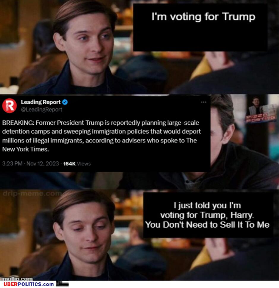 Already Voting For Him
