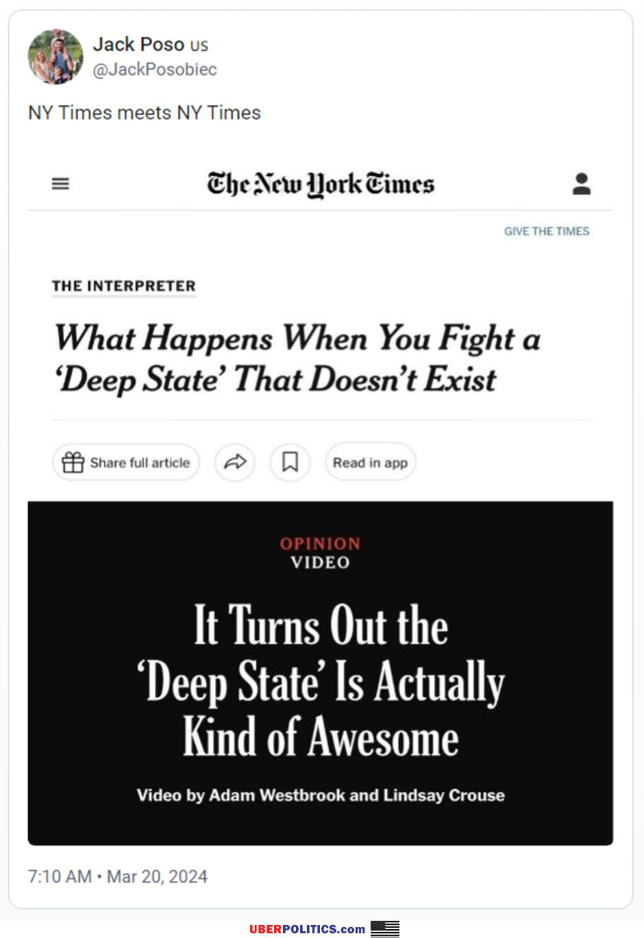 NY times meet the NY times