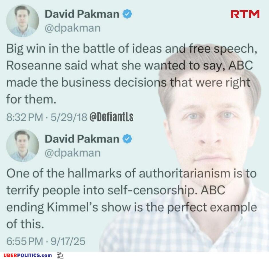 Weird Double Standard